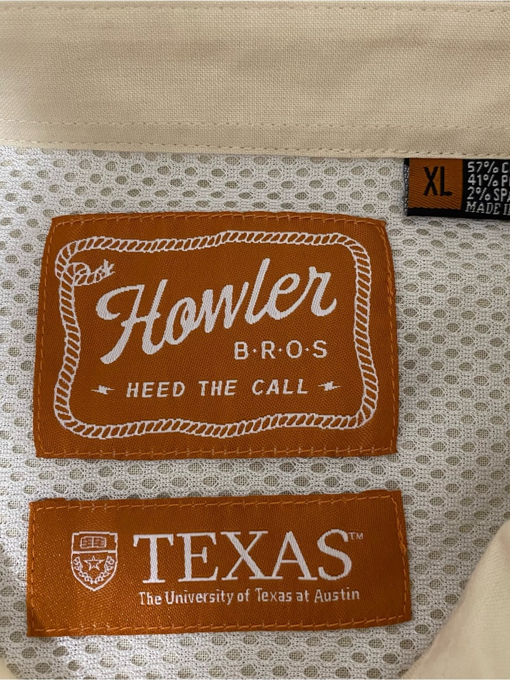Howler Bros Texas Longhorns Gaucho Snapshirt Western Cowboy Mens XL NWT - Picture 10 of 12